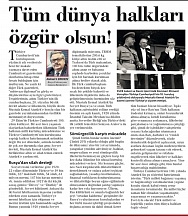 Article by Ambassador Aleksey Erkhov in the newspaper "Cumhuriyet" Article by Ambassador Aleksey Erkhov in the newspaper "Cumhuriyet"