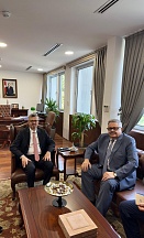 Büyükelçi Erkhov Dışişleri Bakan Yardımcısı Duran ile görüştü Büyükelçi Erkhov Dışişleri Bakan Yardımcısı Duran ile görüştü