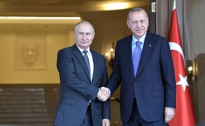 Russian President Vladimir Putin’s telephone conversation with President of Turkey Recep Tayyip Erdogan Russian President Vladimir Putin’s telephone conversation with President of Turkey Recep Tayyip Erdogan