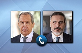 О телефонном разговоре Министра иностранных дел Российской Федерации С.В.Лаврова с Министром иностранных дел Турецкой Республики Х.Фиданом