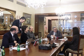 Rusya Büyükelçisi A.Erkhov Rus basın mensuplarıyla bir araya geldi