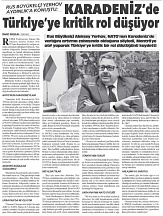 Интервью Посла России в Турции А.В.Ерхова для газеты «Айдынлык» Интервью Посла России в Турции А.В.Ерхова для газеты «Айдынлык»