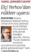 Büyükelçi Aleksey Erkhov Cumhuriyet gazetesine mülakat verdi Büyükelçi Aleksey Erkhov Cumhuriyet gazetesine mülakat verdi