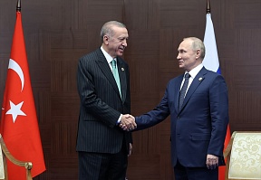 Russian President Vladimir Putin’s meeting with President of Türkiye Recep Tayyip Erdogan