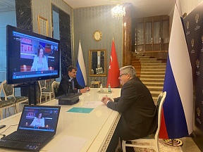 Интервью Посла А.В.Ерхова телеканалу «Хабертюрк» Интервью Посла А.В.Ерхова телеканалу «Хабертюрк»