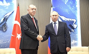 Russian President Vladimir Putin’s meeting with President of Turkey Recep Tayyip Erdogan Russian President Vladimir Putin’s meeting with President of Turkey Recep Tayyip Erdogan