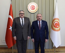 Büyükelçi Aleksey Erkhov TBMM Başkanı Mustafa Şentop ile Görüştü Büyükelçi Aleksey Erkhov TBMM Başkanı Mustafa Şentop ile Görüştü