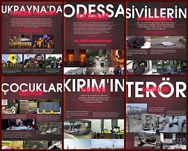 "Kiev rejiminin suç eylemleri" adlı fotoğraf sergisi "Kiev rejiminin suç eylemleri" adlı fotoğraf sergisi